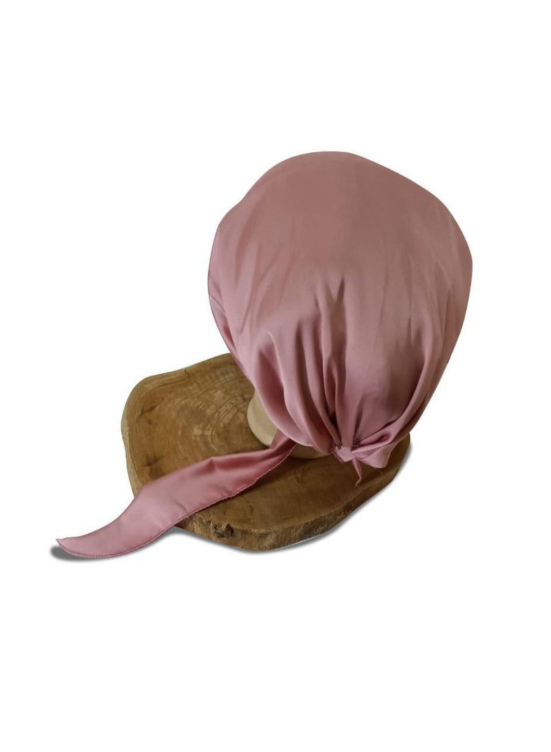 HERS 100% Satin Hairband – Protective Hair Accessory for Natural Hairstyles and Curls, Reduces Friction and Hair Damage, Ideal for Sleeping or Wearing Under Hijab - Image 2